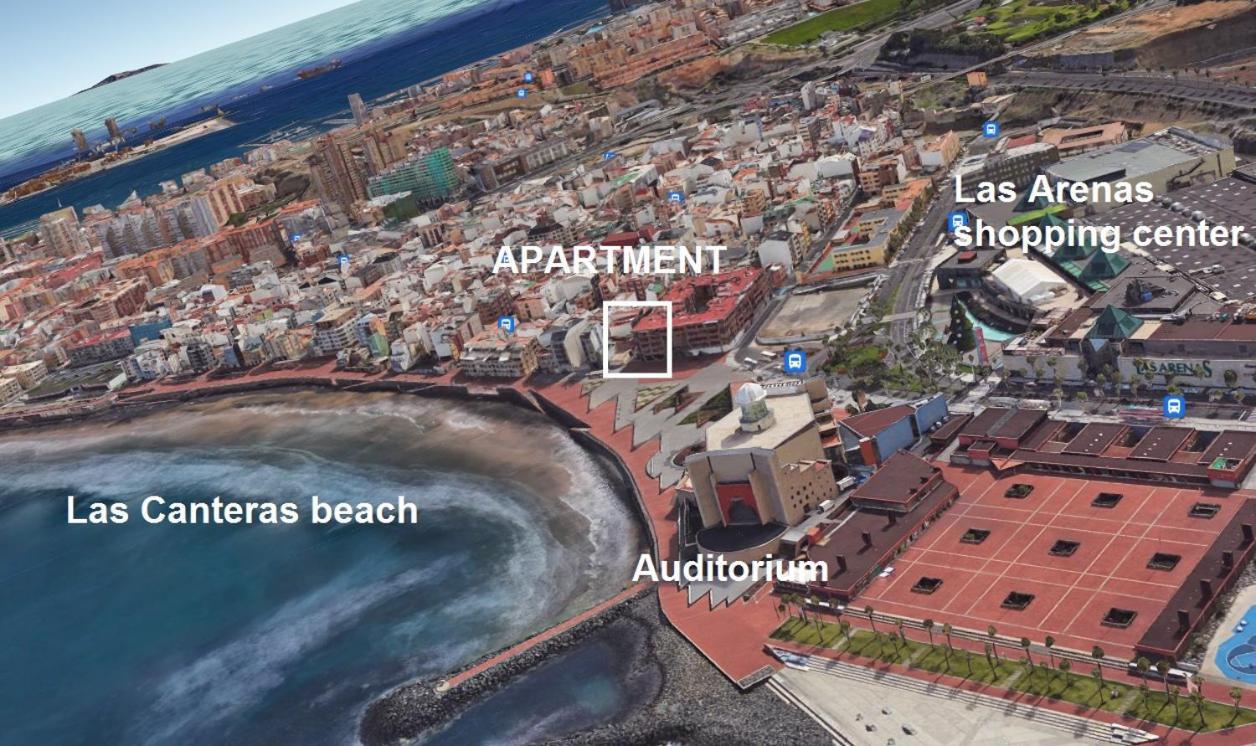 Luxury Holiday Home In Canteras Beachfront Las Palmas de Gran Canaria Esterno foto